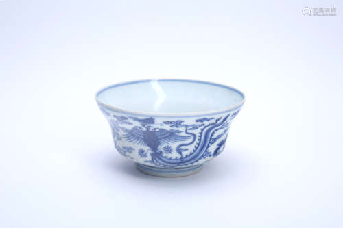 A Chinese Blue and White Porcelain Bowl