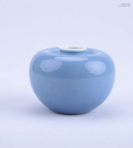 A Chinese Blue Glazed Porcelain Jar