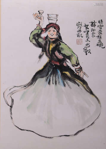 A Chinese Painting by Cheng, Shifa