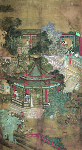 仇英(约1494-1552) 雅集图
