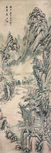 王鑑(1598-1677) 仿古山水