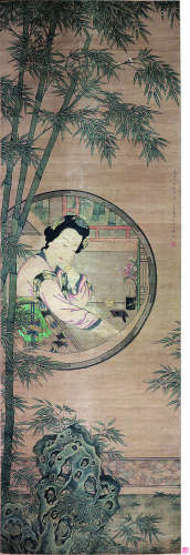 董小宛(1624-1651) 竹林仕女