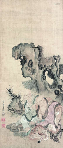 石涛(1642-1708) 罗汉