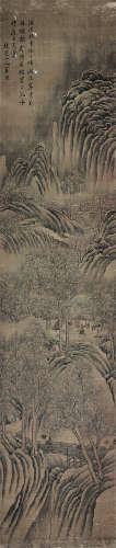 蓝瑛(1585-1664) 朔雪晴千峰