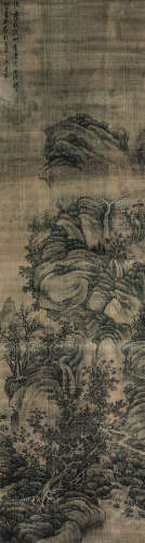 蓝瑛(1585-1664) 仿古山水