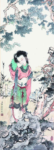 徐操 (1899-1961) 游园仕女