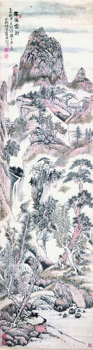 蓝瑛(1585-1664) 高岩云封
