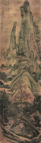 蓝瑛(1585-1664) 红棉闲话