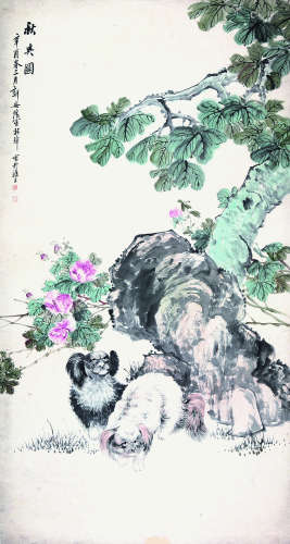 程璋(1869-1938) 秋爽图