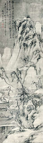 高其佩(1660-1734) 指墨山水