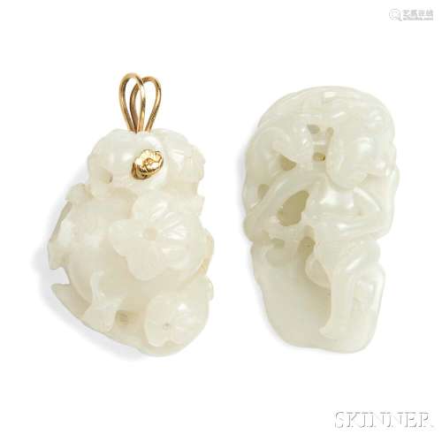 Two Jade Pendants