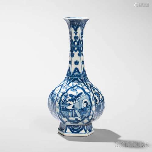 Blue and White Vase