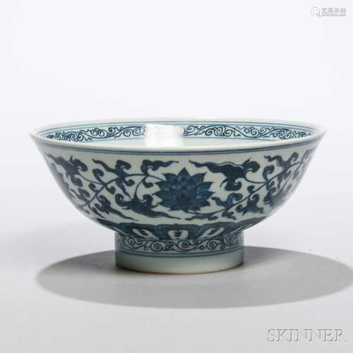 Blue and White Bowl