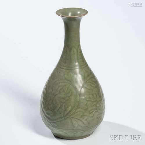 Celadon Bottle Vase