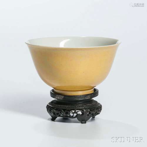 Yellow-glazed Bowl