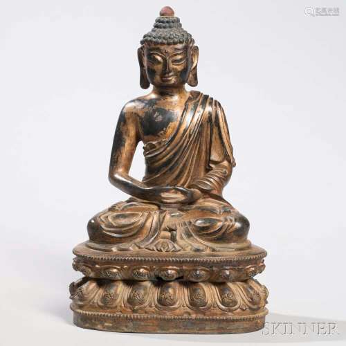 Gilt-bronze Figure of Buddha