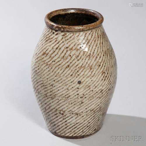 Stoneware Vase,