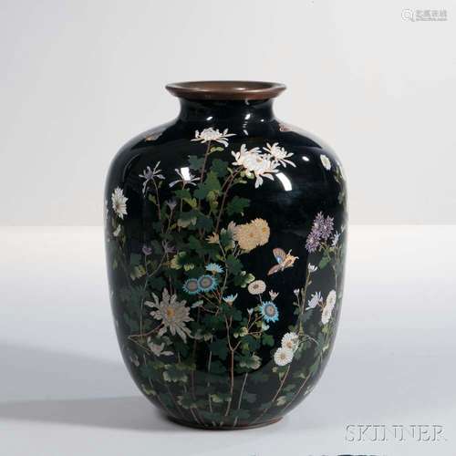 Large Cloisonne Jar