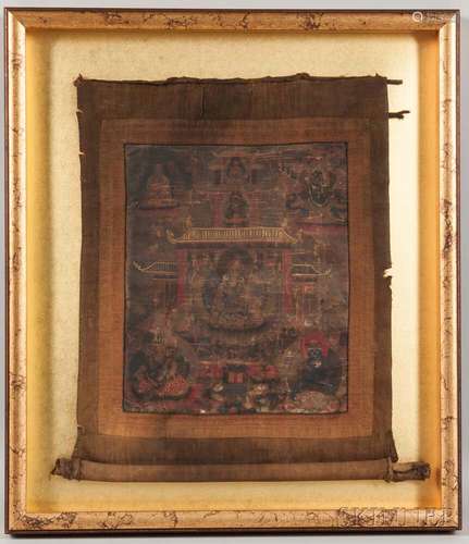 Thangka Depicting Padmasambhava