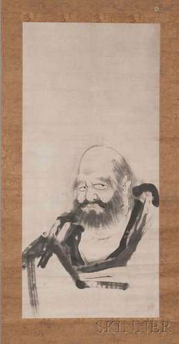 Hanging Scroll Depicting Dharuma