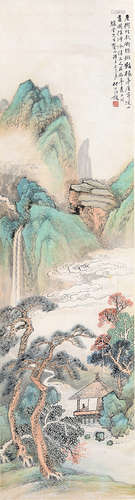 汪  琨 (1877-1946) 山水 立軸