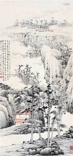 林清霓 (1914-2002) 山水 立軸