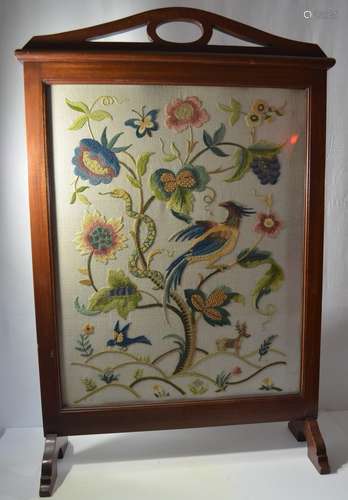 19th C. Chinese Silk Embroidery