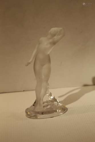 Lalique Glass Nude Lady