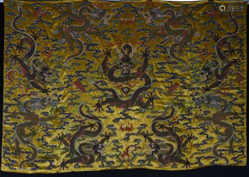 Chinese Silk Embroidery of Dragon