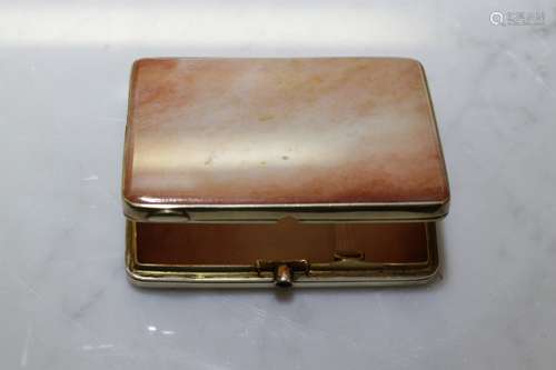 Russian Cigarret Case with Hallmark