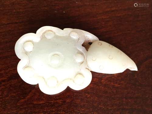 Chinese Jade Carving of Lotus