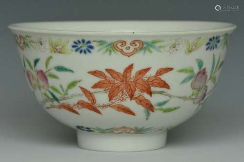 An Imperial Peach Bowl, Daoguang Mark and Period