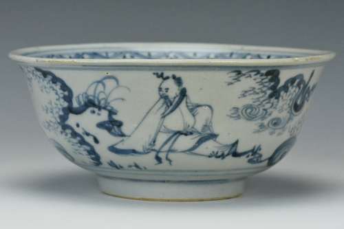 A Ming Blue and White Bowl, 15th Century