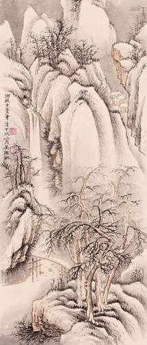 吴湖帆 山水