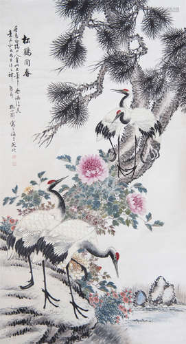 孔小瑜 松鹤同春