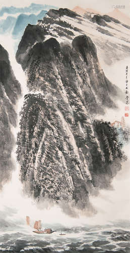 岑学恭 三峡风光