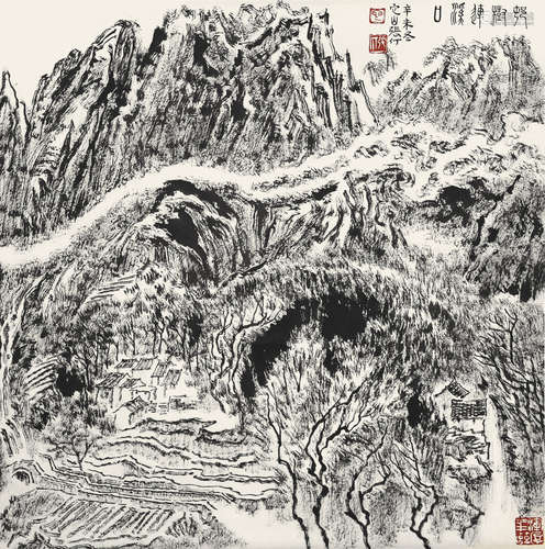 山水 张仃