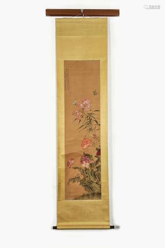 CHINESE SCROLL PAINTING, WU DAOJING