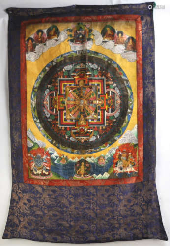 Chinese Tibetan Tang Ka 1