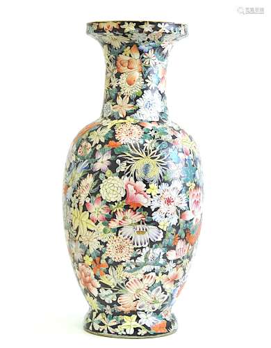 Chinese Large Famille Rose Vase