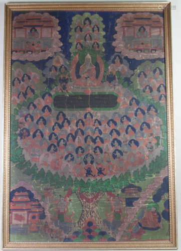 Chinese Tibetan Tang Ka 3