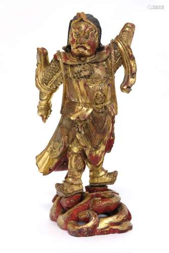 Chinese Wooden Warrior