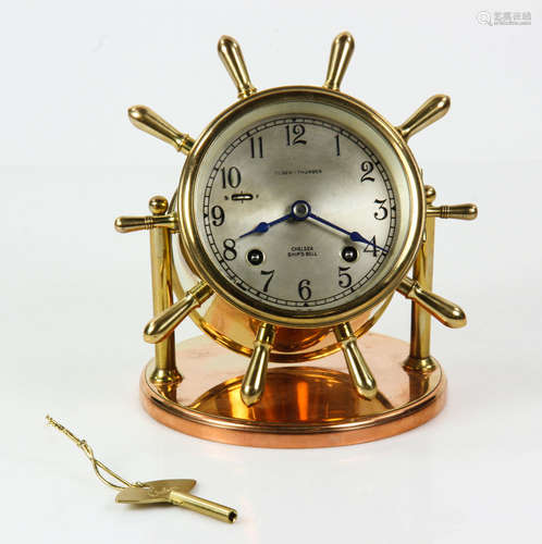 Chelsea Ships Bell Desk Clock