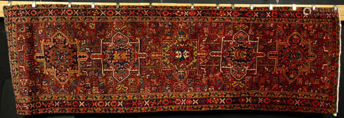 Persian Semi-Antique Heriz Carpet