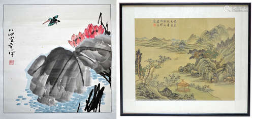 2 Chinese Paintings