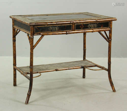 Victorian Bamboo Desk