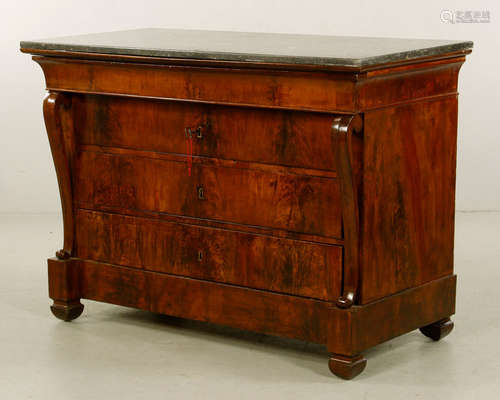 Louis Philippe Walnut Chest