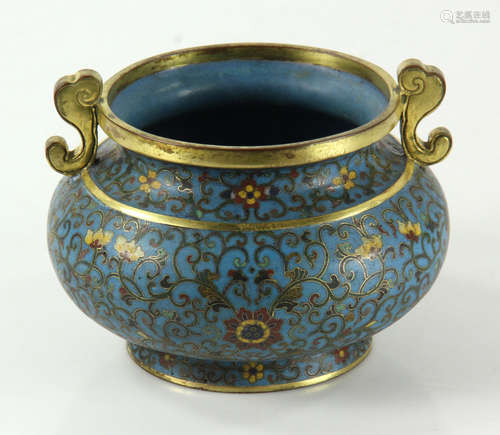 Chinese Cloisonne Censer