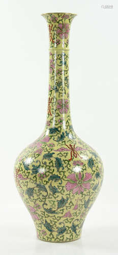 Early 20th C. Chinese Bulb Vase