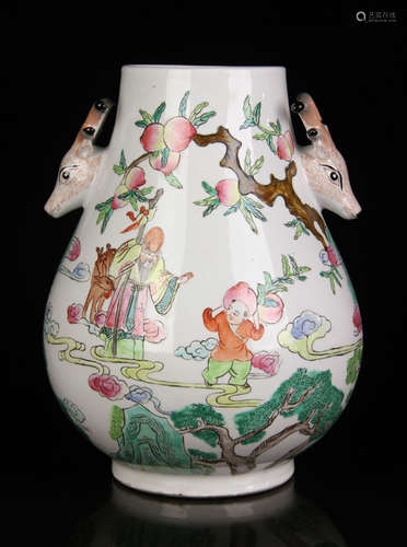 Chinese Zun Porcelain Vase